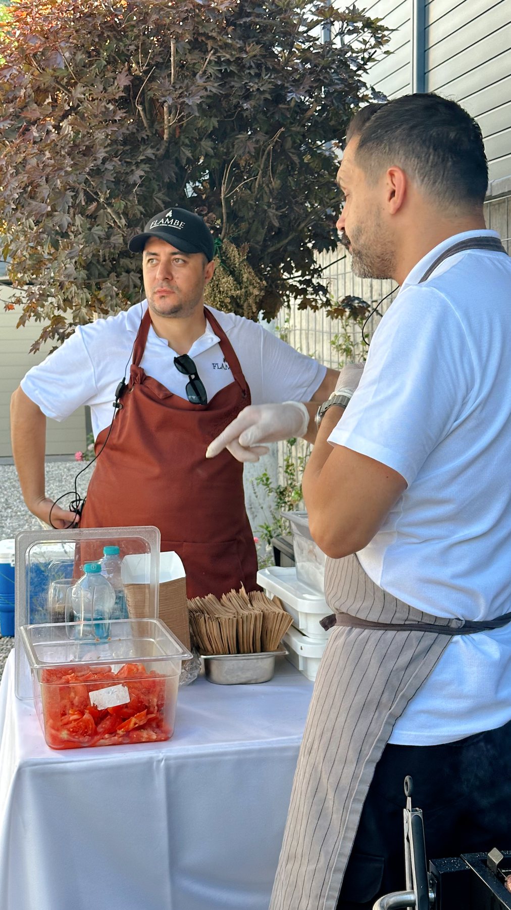 Workshop catering
